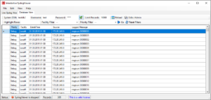 interactive syslogviewer loaded