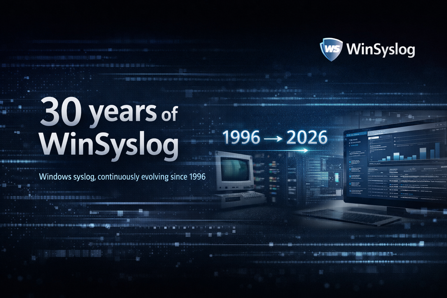 30 years of WinSyslog – and still moving forward